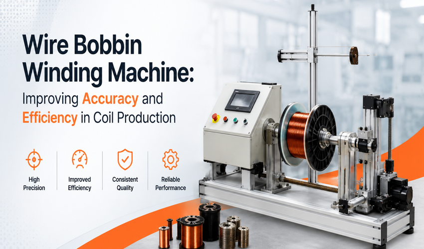 Wire Bobbin Winding Machine