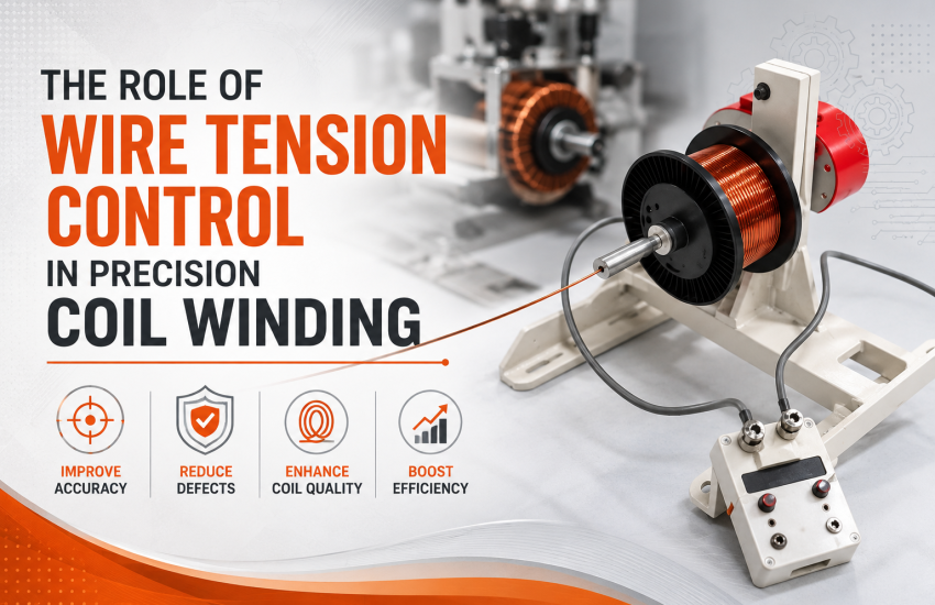 Wire Tension Control in Precision Coil Winding